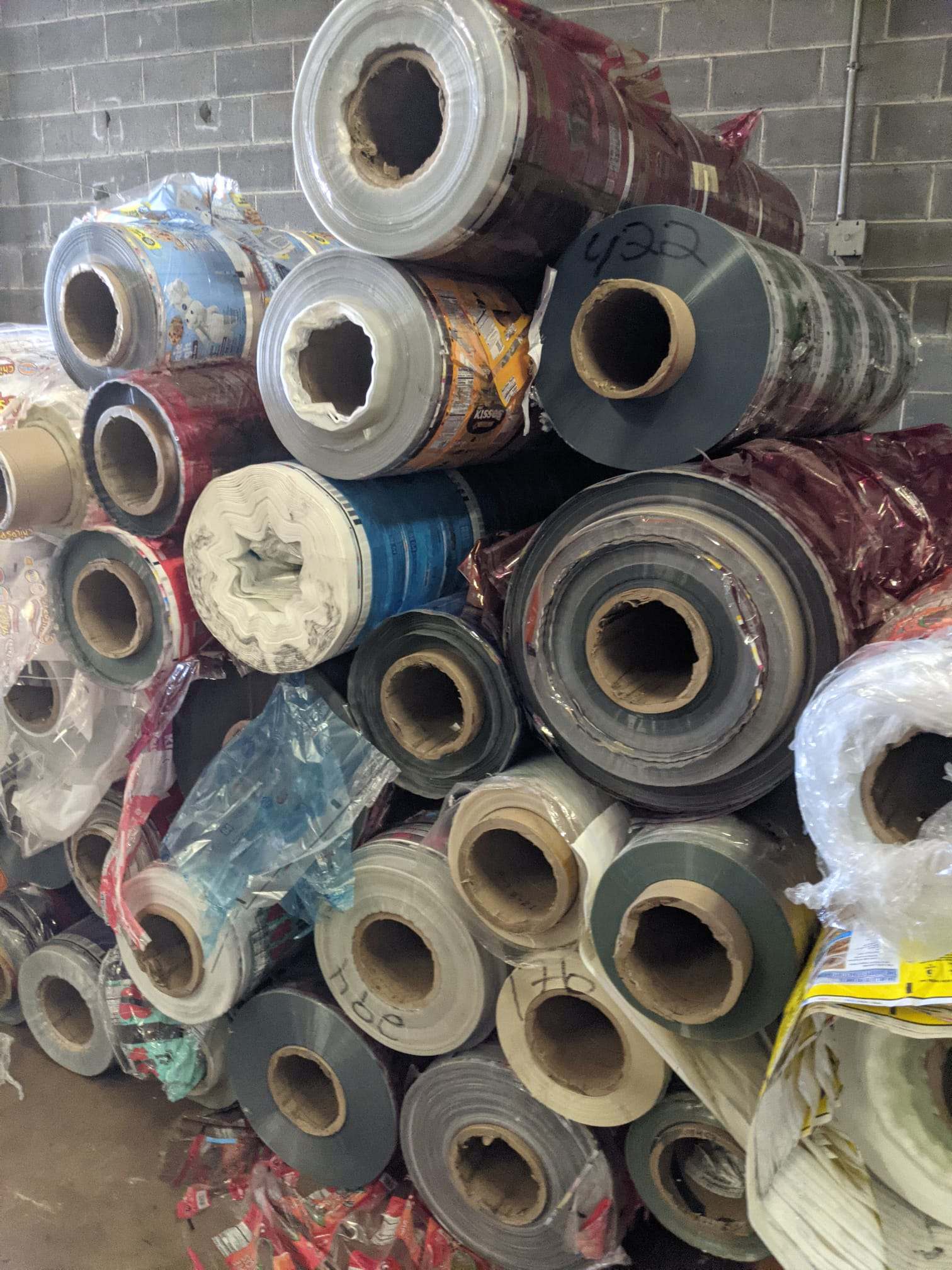 PP, Rolls, Mixed rolls (PP/PET/PE)