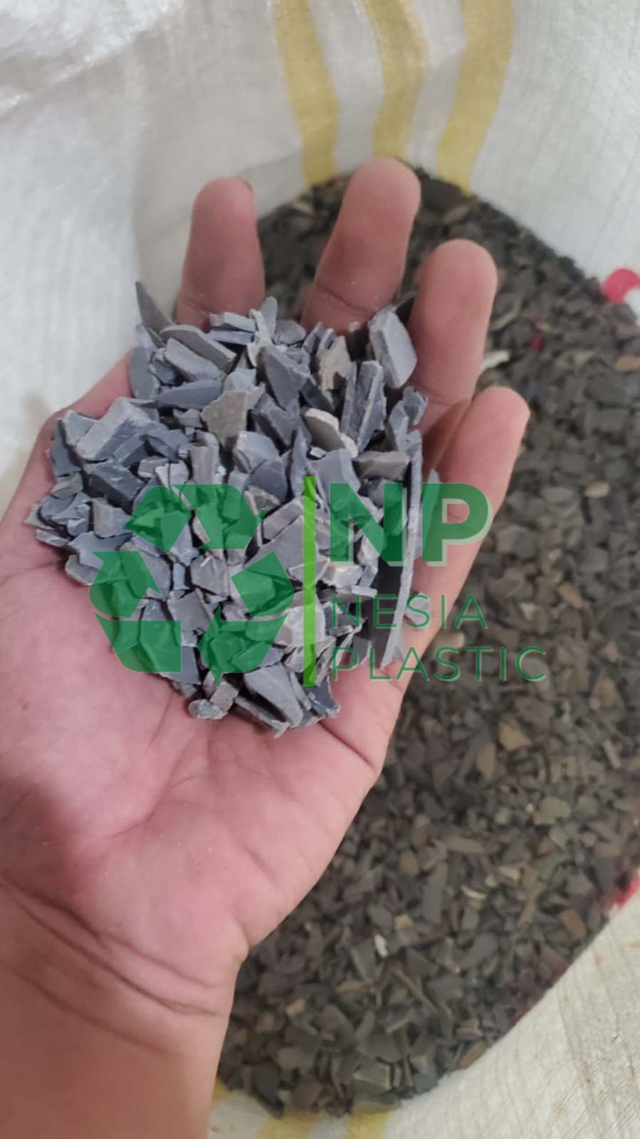 PVC, Regrind, PVC REGRIND PIPE GREY