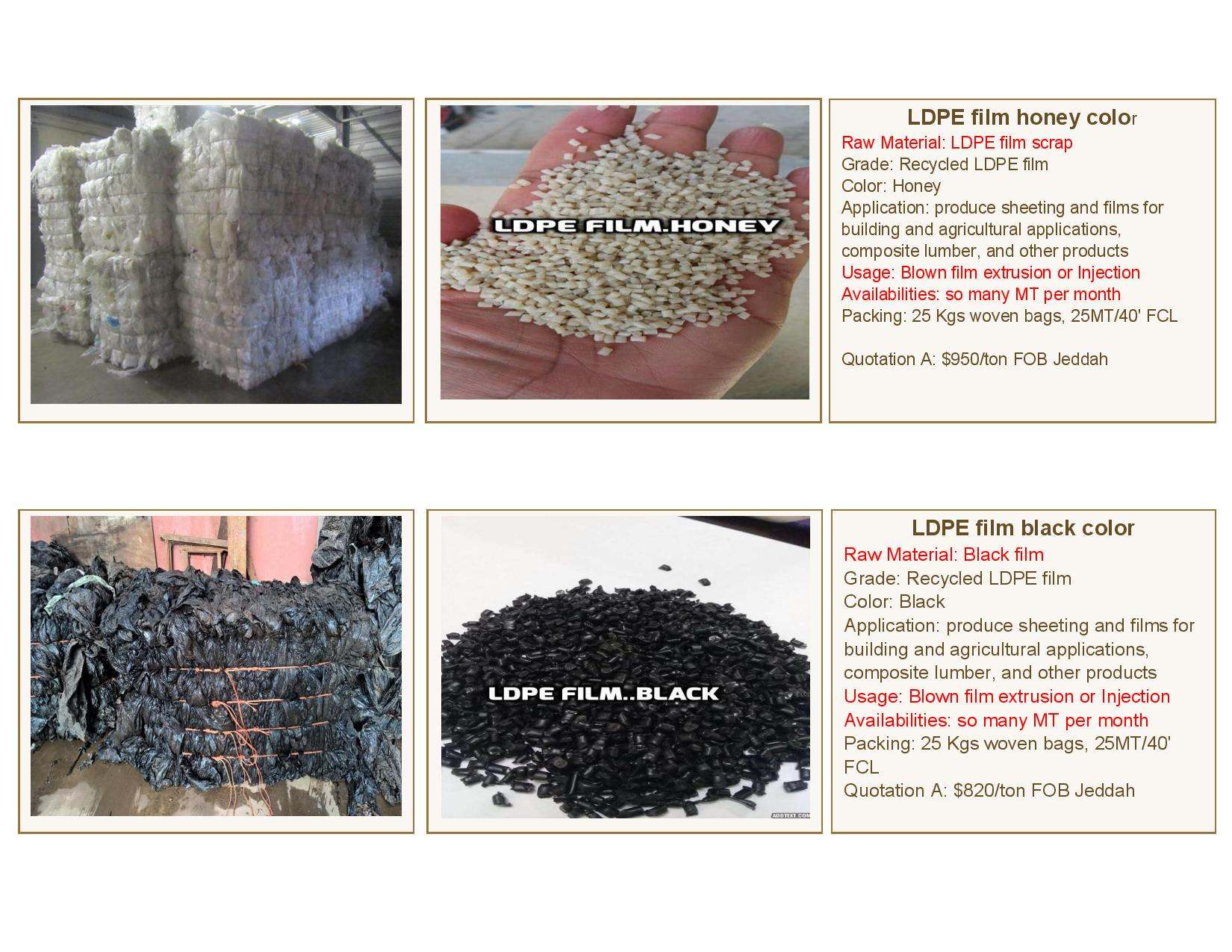 HDPE , Repro pellets, Recycled plastic pellets material