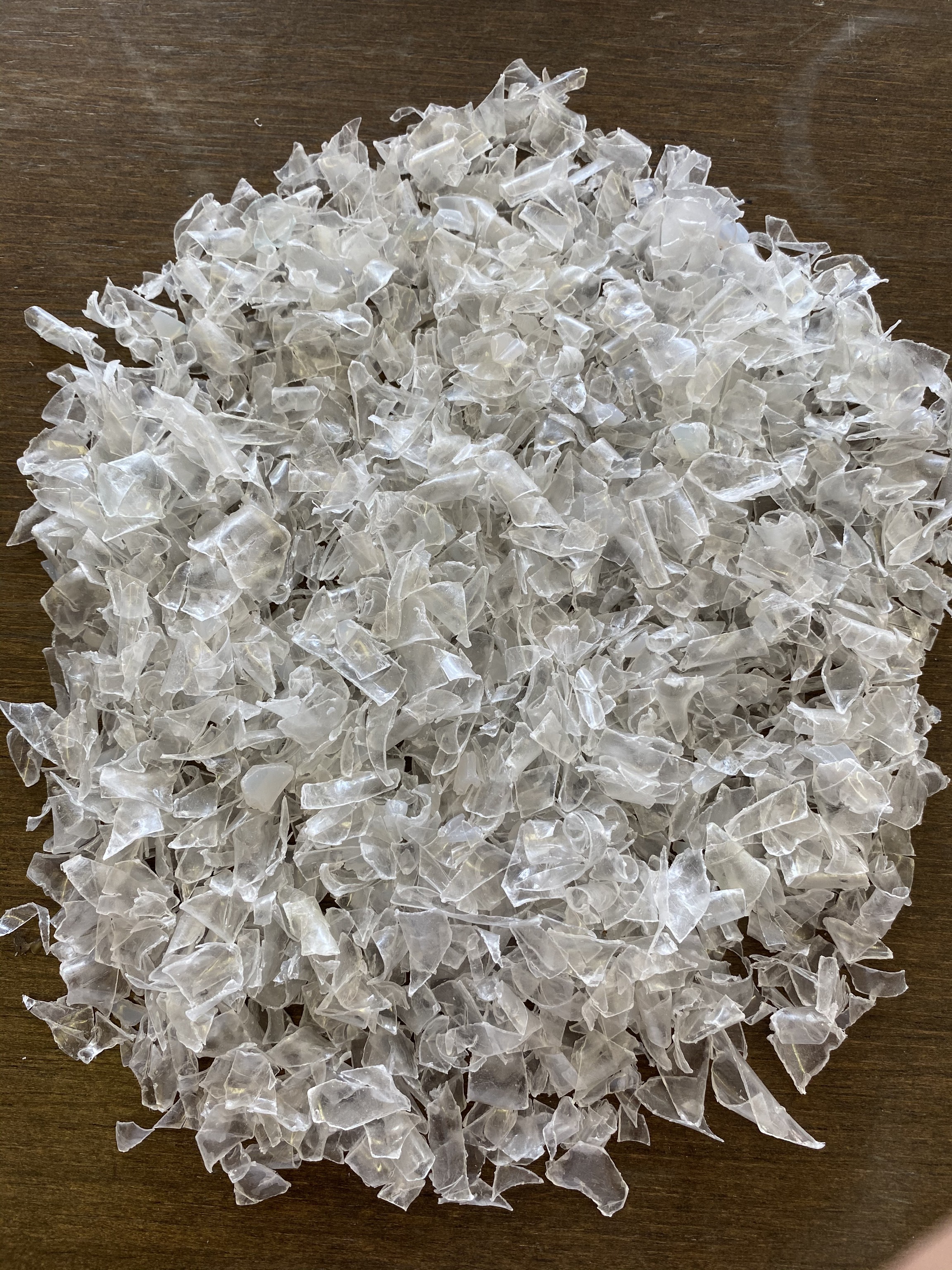 PET/PETE, Flake, PET FLAKES TRANSPARENT/CLEAR hot washed