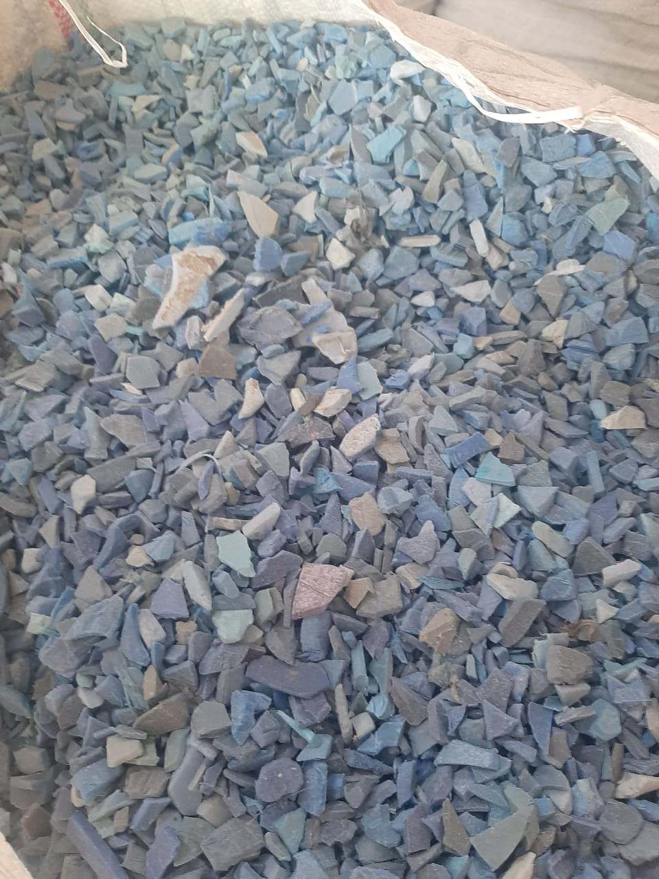 Polycarbonate, Regrind, Plastic Chair Scrap Chips