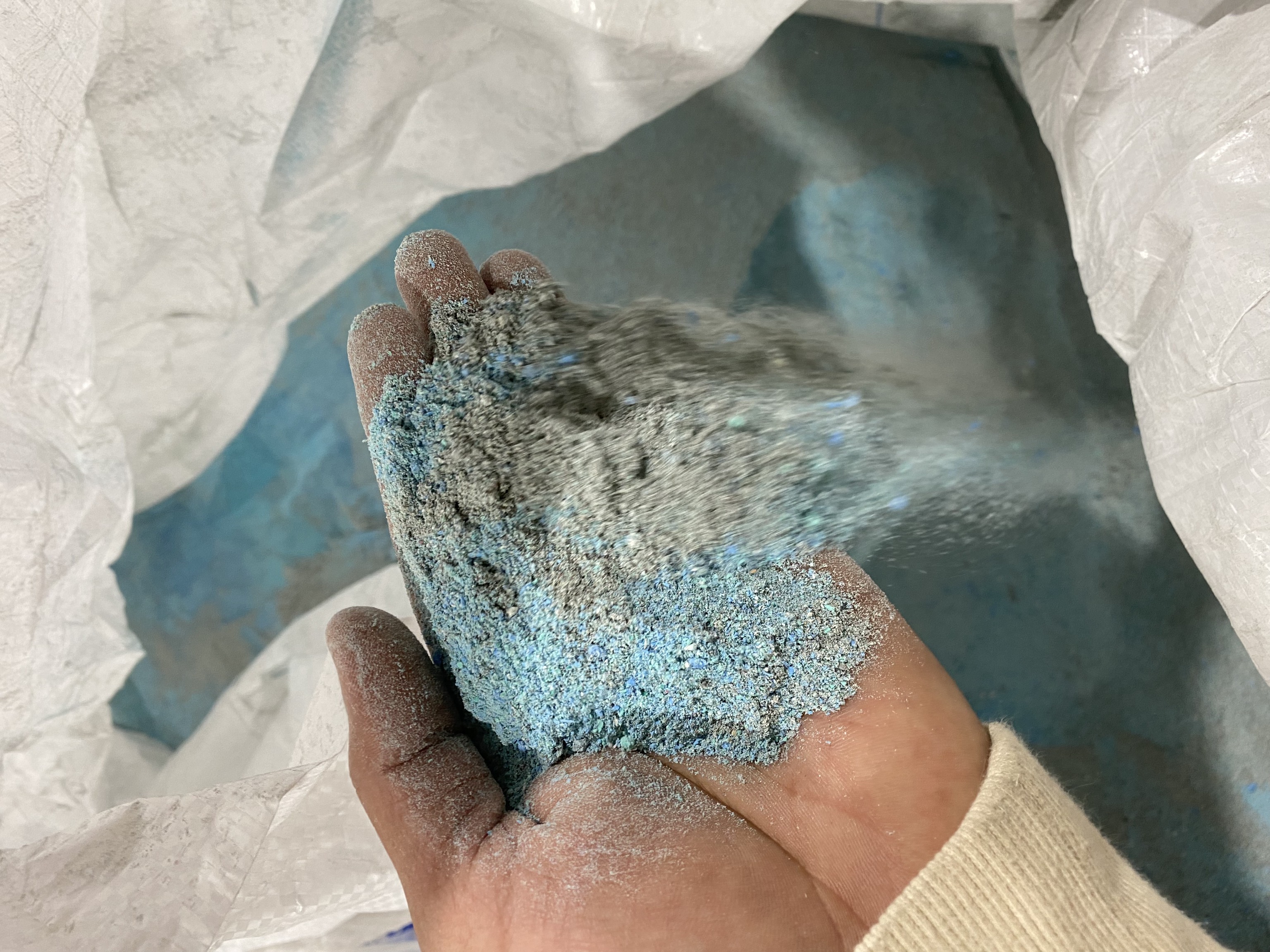 PVC, Other condition, Pipe powder