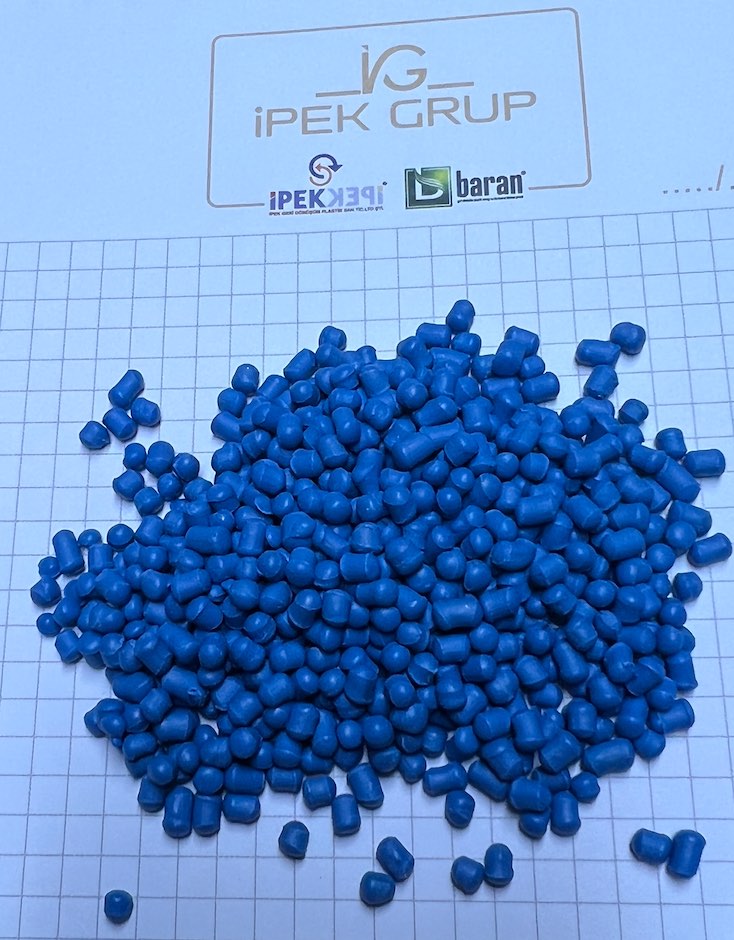 HIPS, Repro pellets, BLUE HIPS