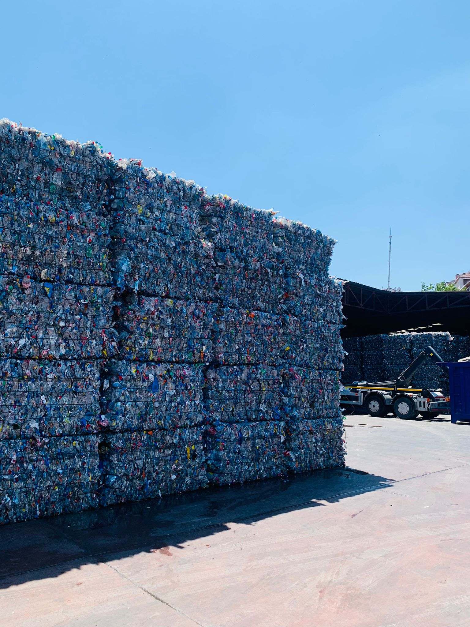 PET/PETE, Baled, Pet bottles in bale