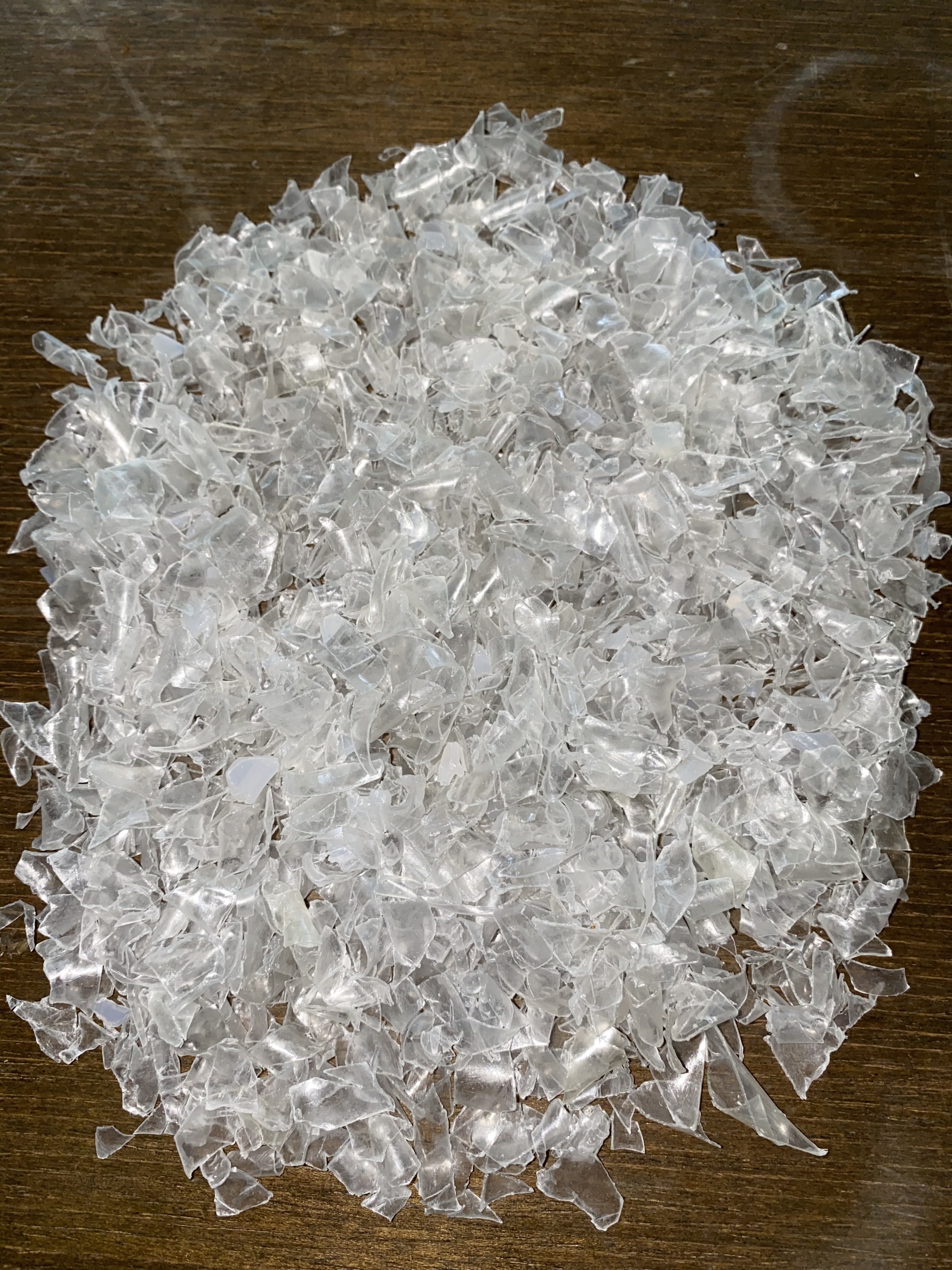 PET/PETE, Flake, PET FLAKES TRANSPARENT/CLEAR hot washed