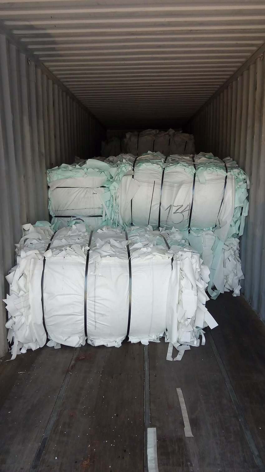 Nylon (PA), Baled, nylon 66 airbag scrap