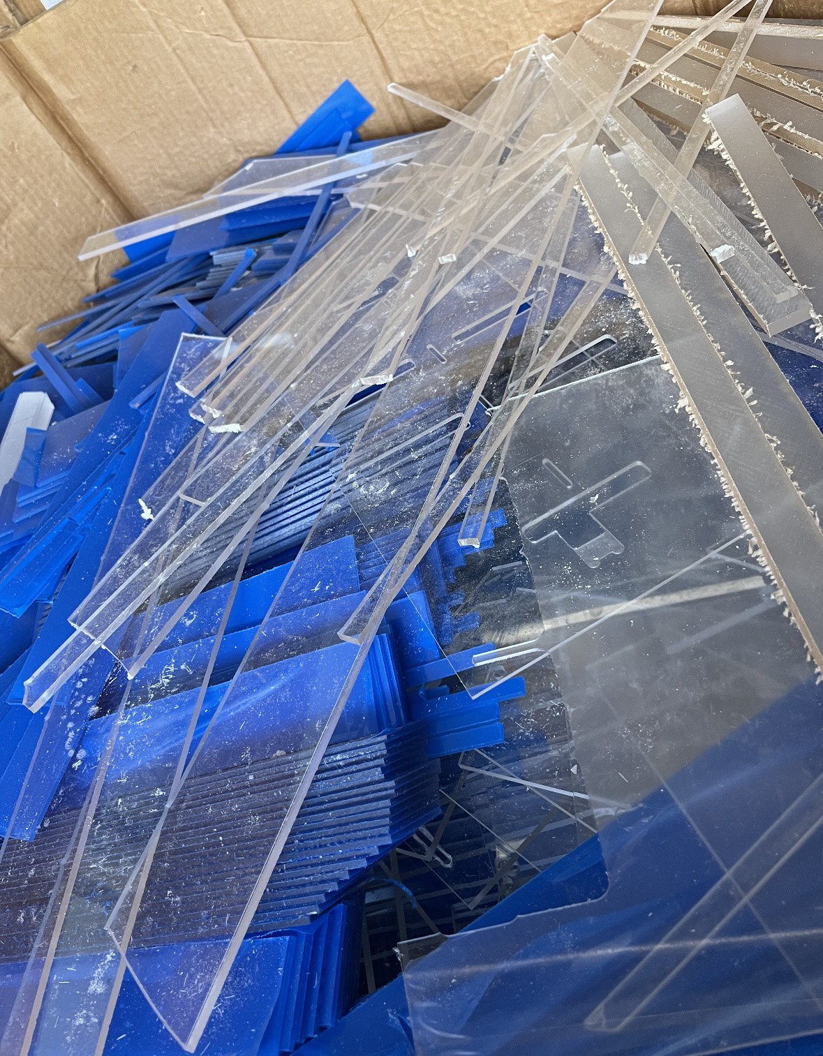 Acrylic, Loose, PMMA sheet scrap