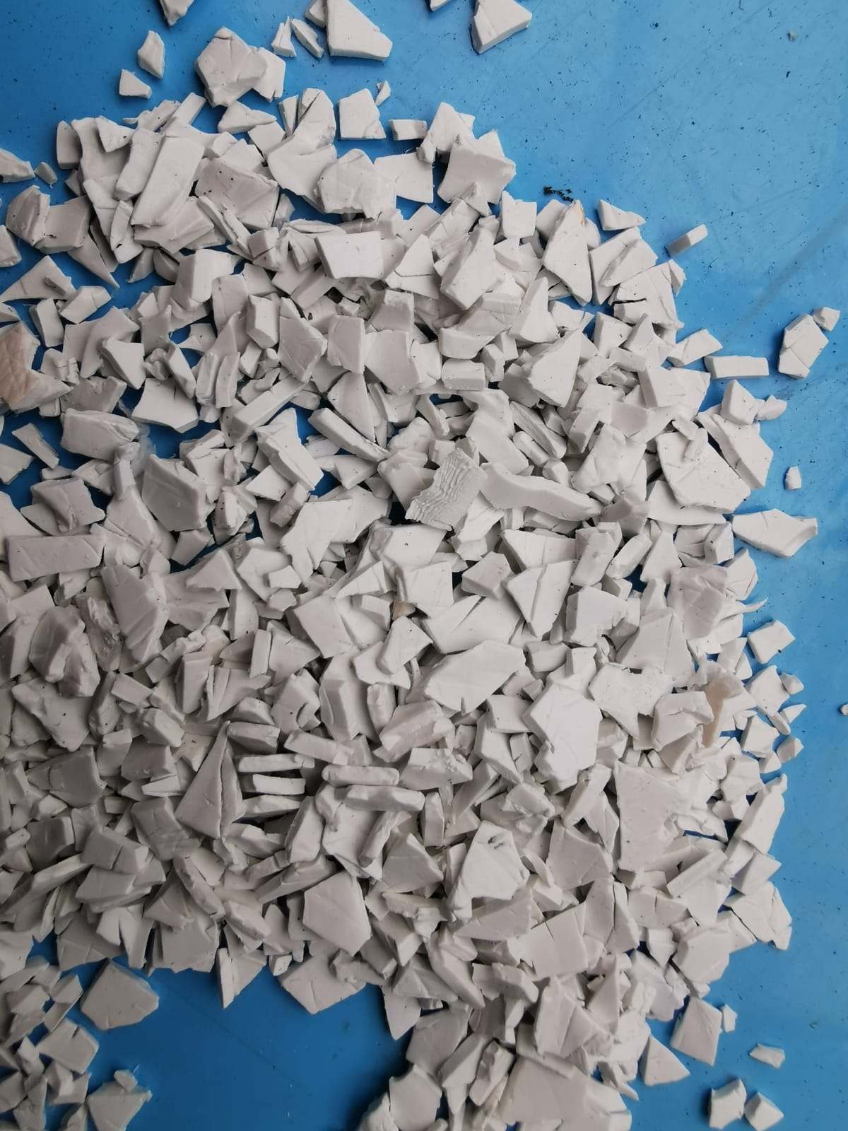 PVC, Regrind, PVC White.