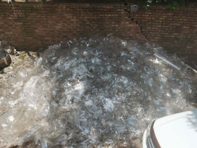 PET/PETE, Mixed recycled, Virgin PET plastic 400mic OFFCUTS