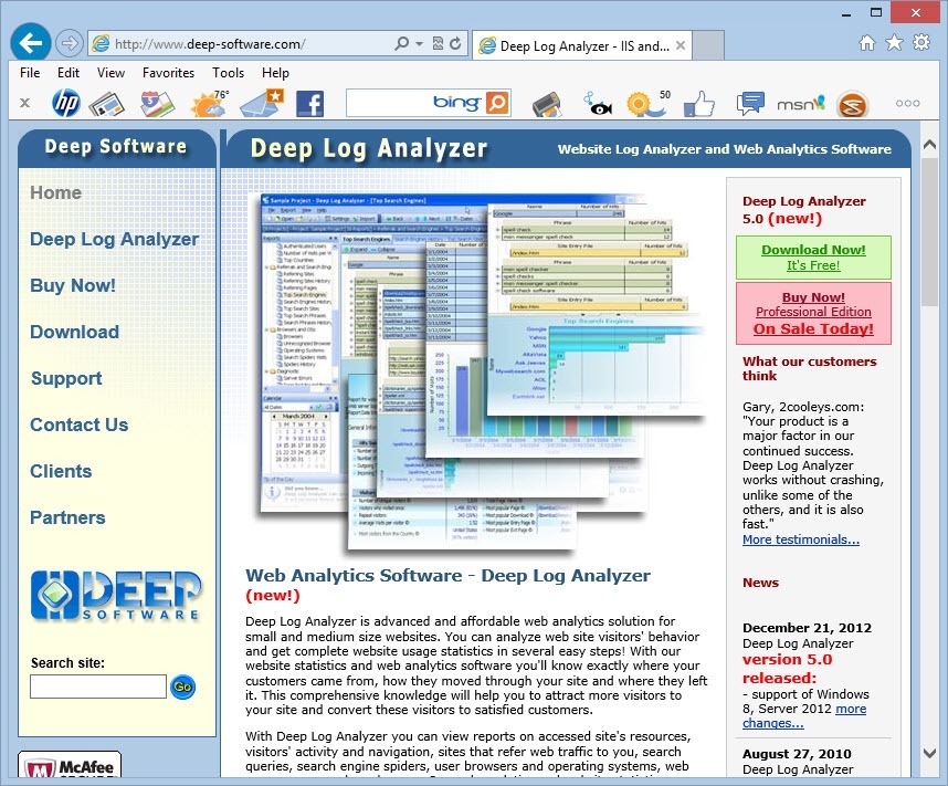 Deep Log Analyzer