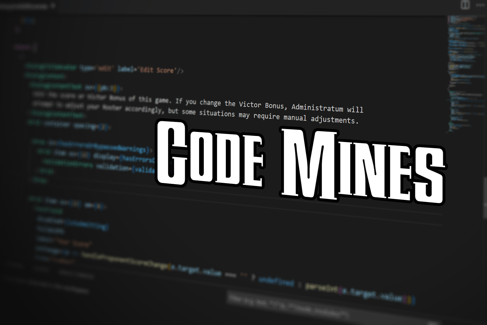 Code Mines /^Regular Expressions/ Goonhammer