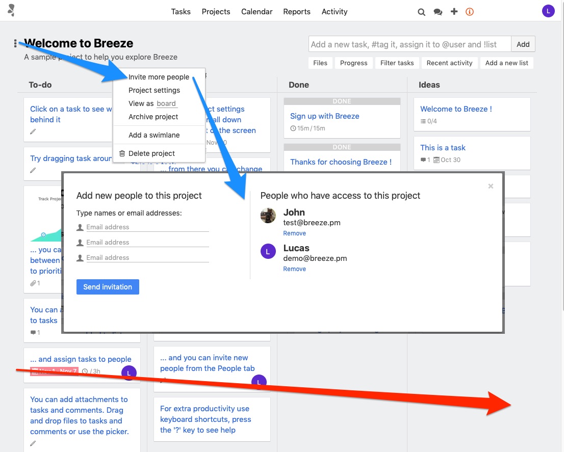 How to get started with Breeze project management software
