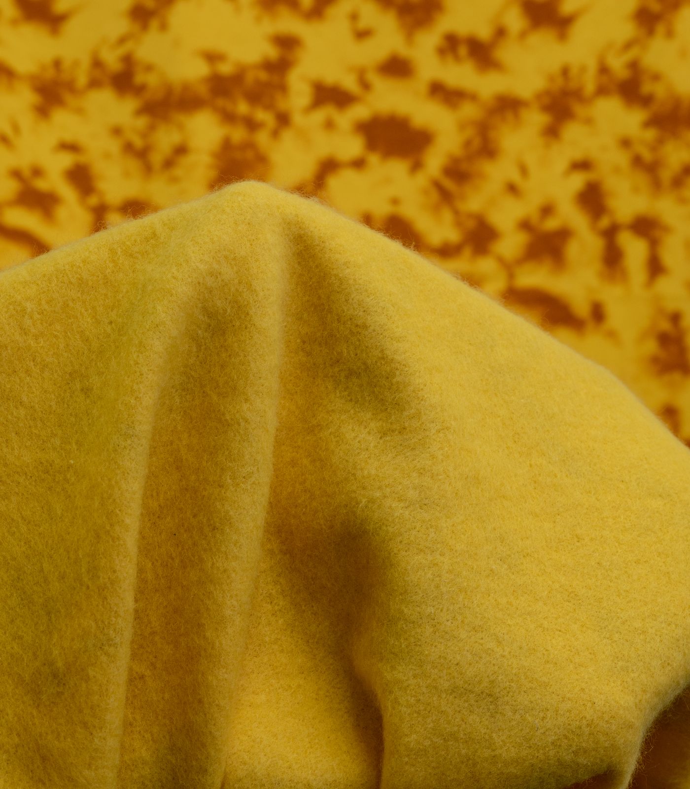 Mustard/Yellow TieDye French Terry Olga's Closet