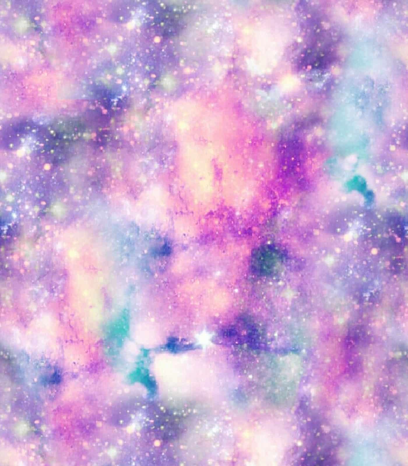 Purple/Pink/Ivory White Galaxy/TieDye Exclusive Print Olga's Closet
