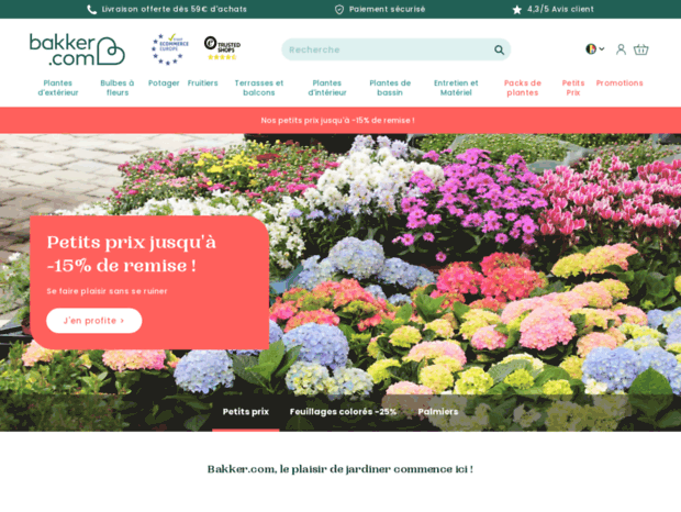 Bienvenue au page Jardinerie en
