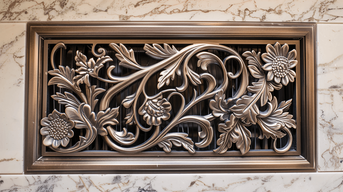 How To Make A Decorative Air Return Vent Cover