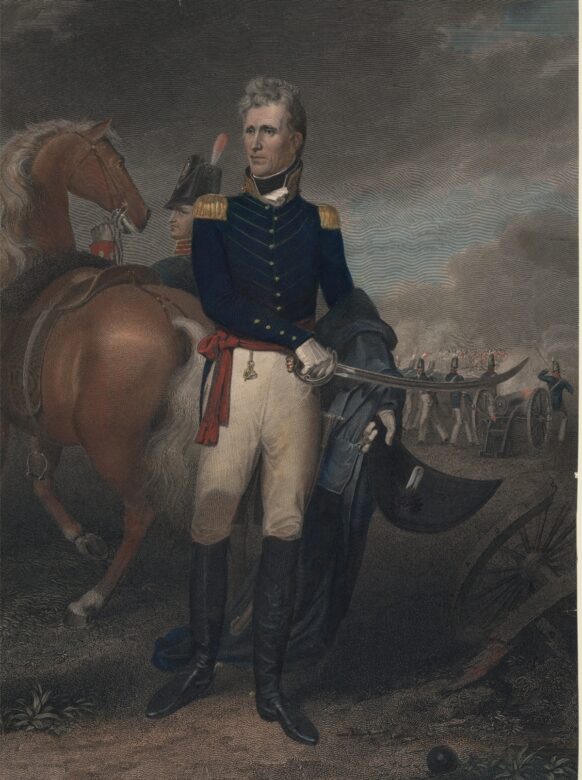 General Andrew Jackson by John Vanderlyn, c. 1824. (White House History