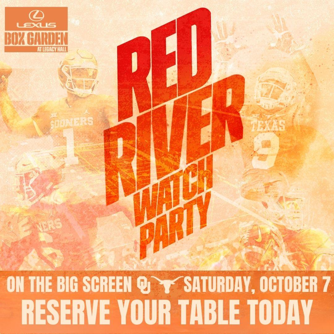 Texas VS. Oklahoma Watch Party at Legacy Hall Tickets, Saturday