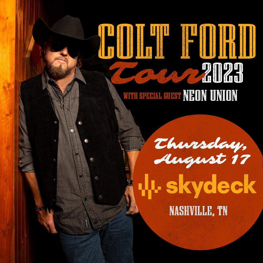 Colt Ford Tickets, Thursday, August 17 2023 Prekindle