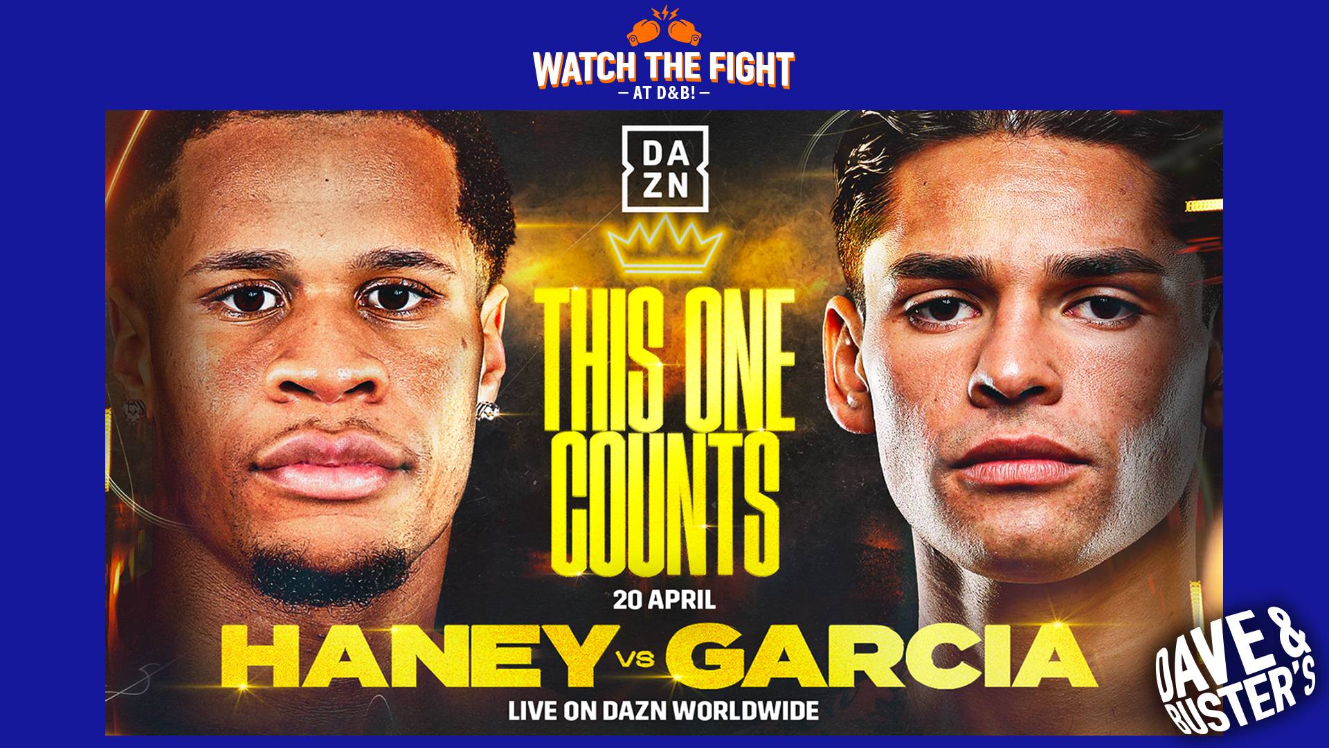 DAZN Devin Haney vs Ryan Garcia Tickets, Saturday, April 20 2024