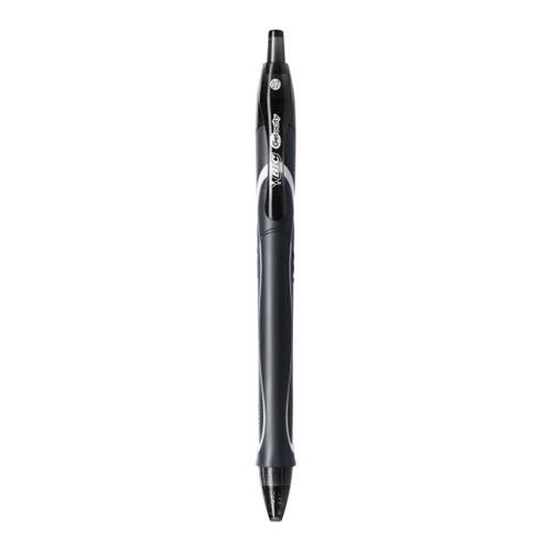 BIC Gelocity Quick Dry Gel Ink Pens 0.7mm Tip Black Ref 949873 [Pack 12] 949873