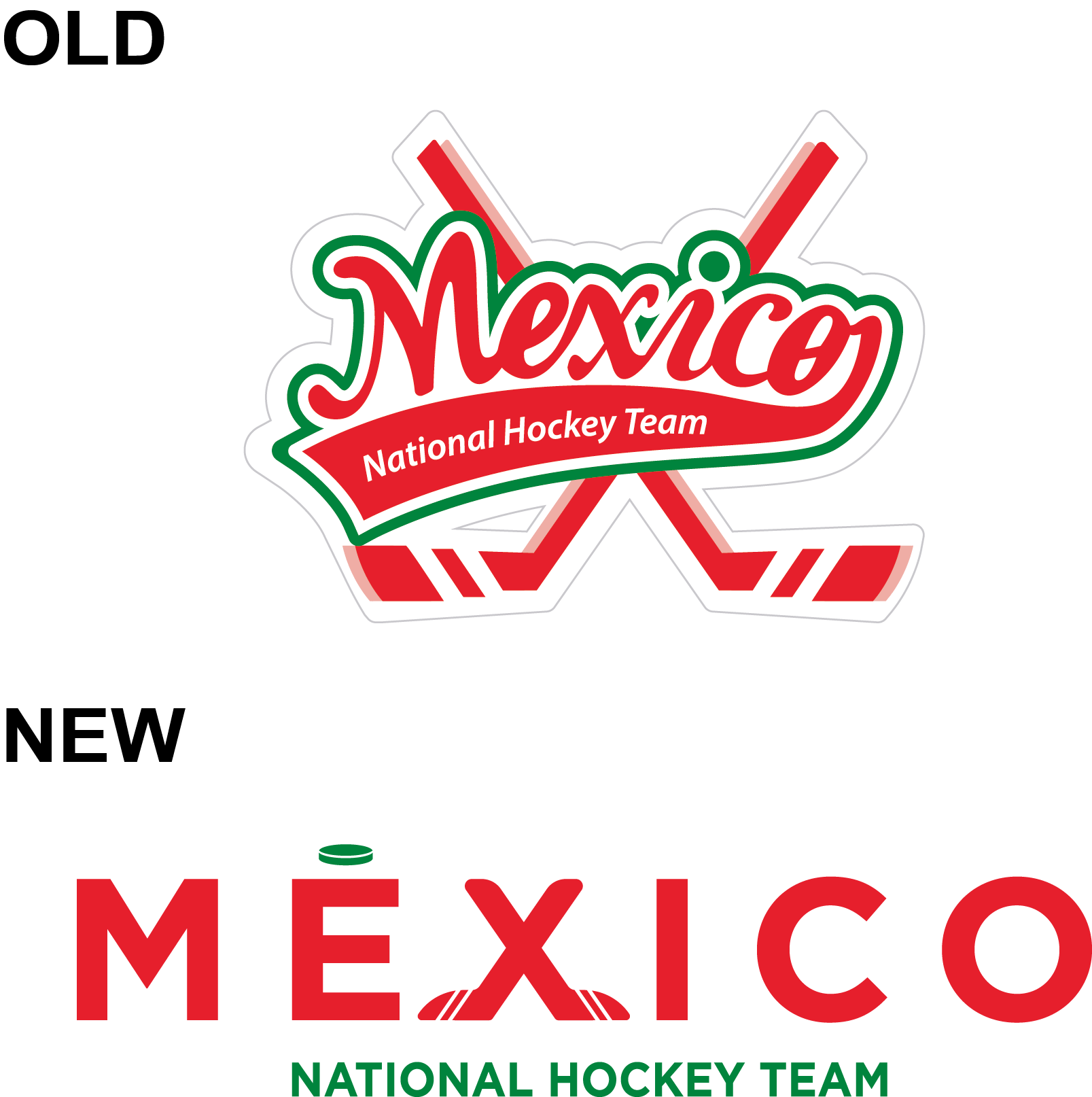 Mexico's National Hockey Team Brands of the World™ Download vector