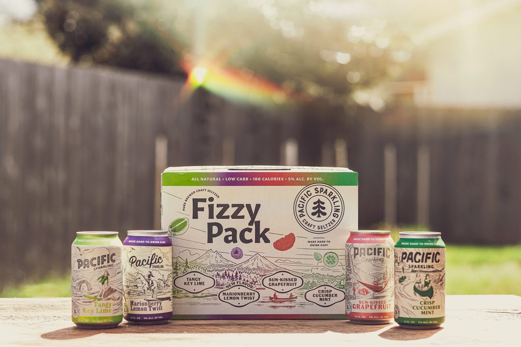 Pacific Sparkling Launches First Variety Pack, The Fizzy