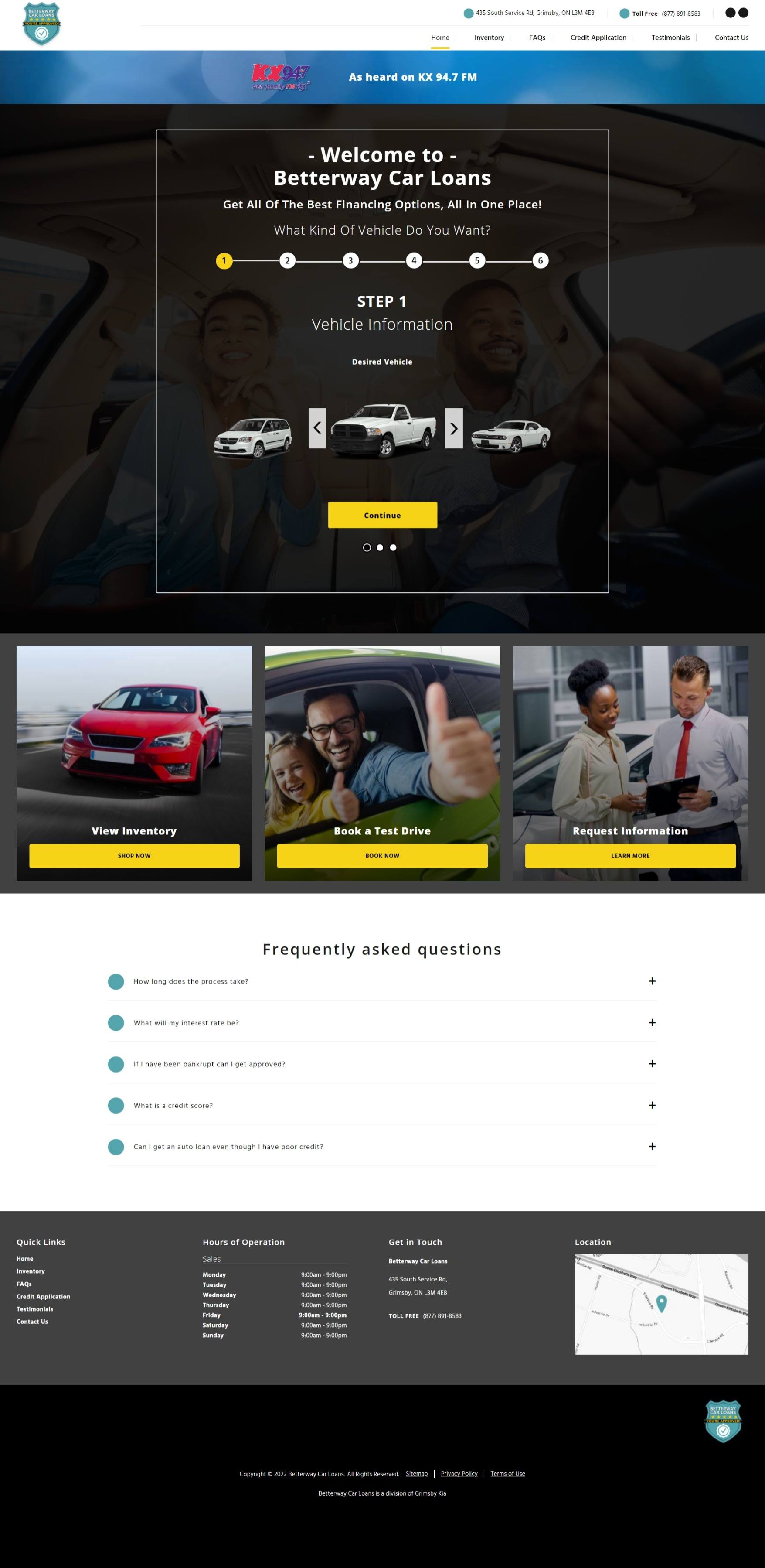 Betterway Car Loans EDealer