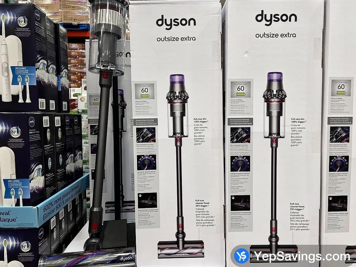 DYSON OUTSIZE EXTRA CORDLESS STICK VACUUM 448169 01 at Costco 693