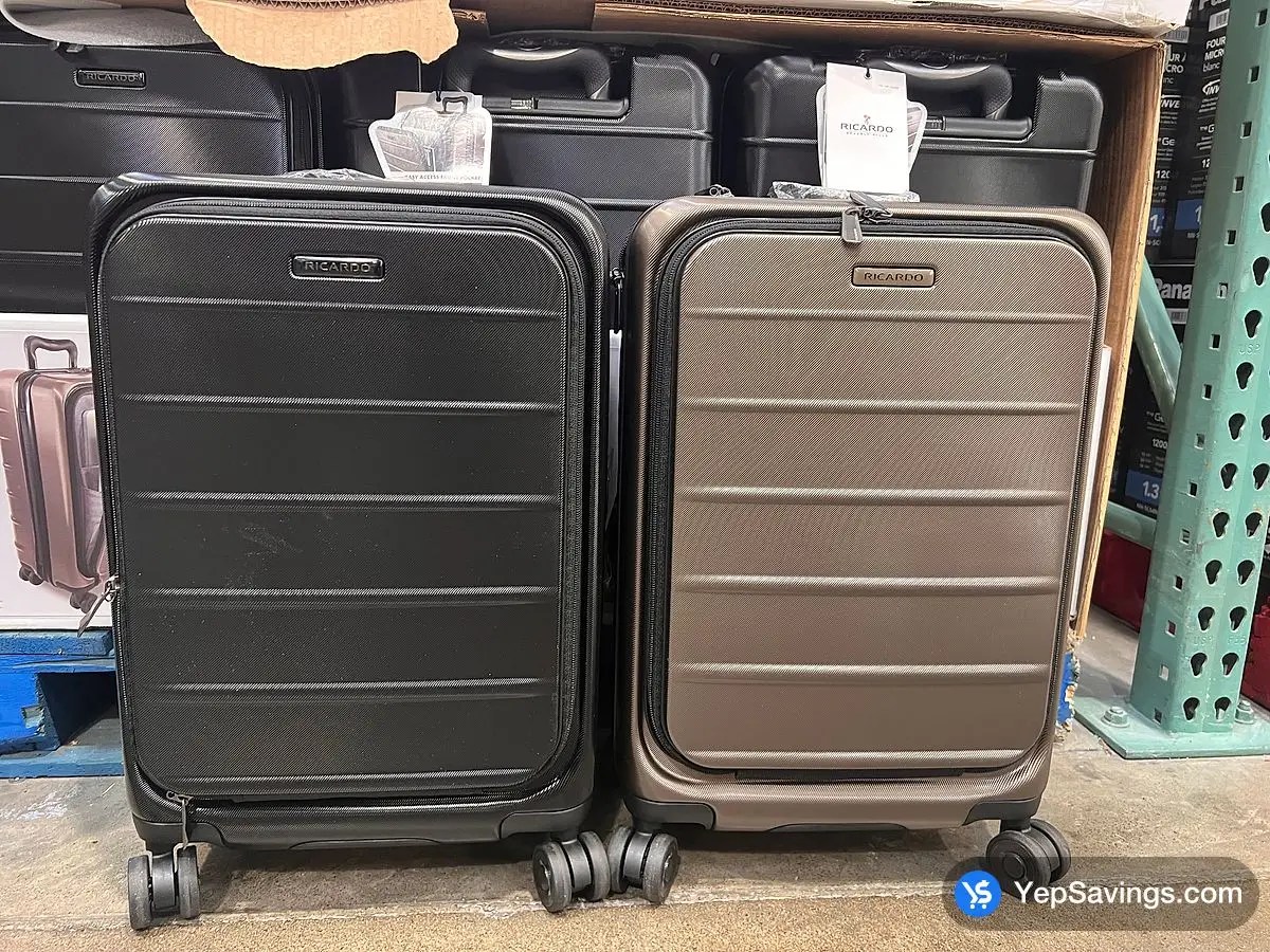 RICARDO HARDSIDE CARRY ON Spinner wheels at Costco South Saskatoon