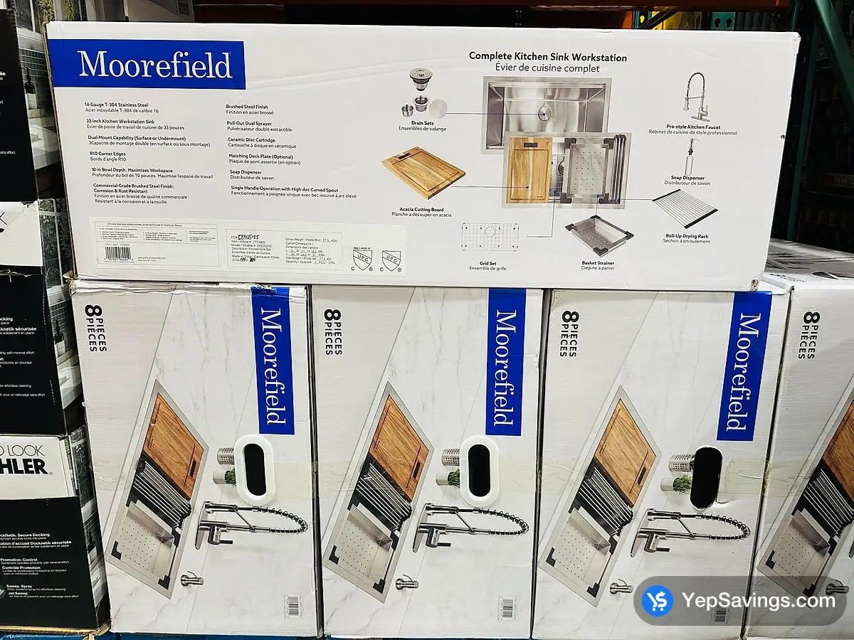 MOOREFIELD KITCHEN SINK VICTORIA at Costco Beacon Hill Calgary