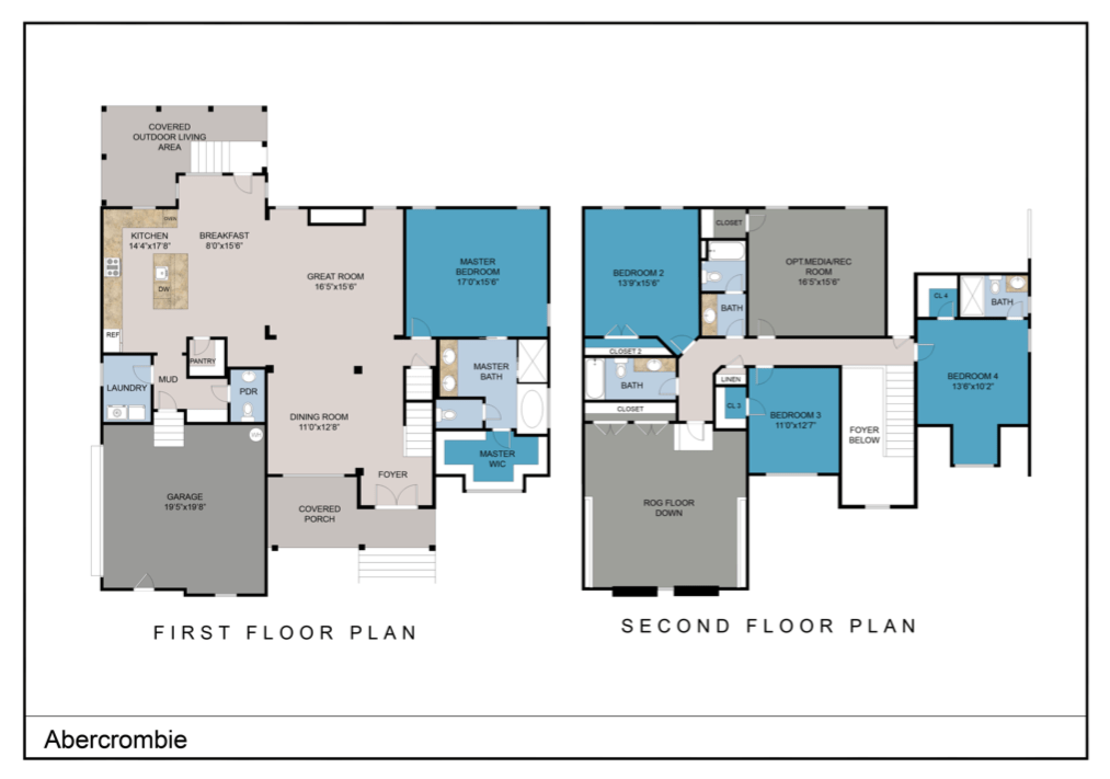 Abercrombie Craftsman Floor Plan Oceanside Building