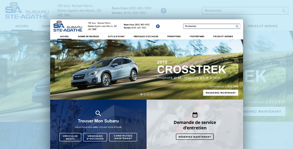Subaru SteAgathe New & Used Subaru Dealer SainteAgathedesMonts QC.