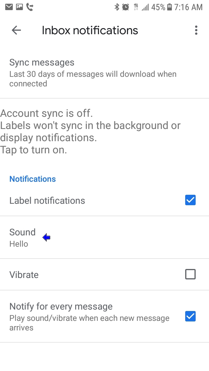 Gmail Notification Sound