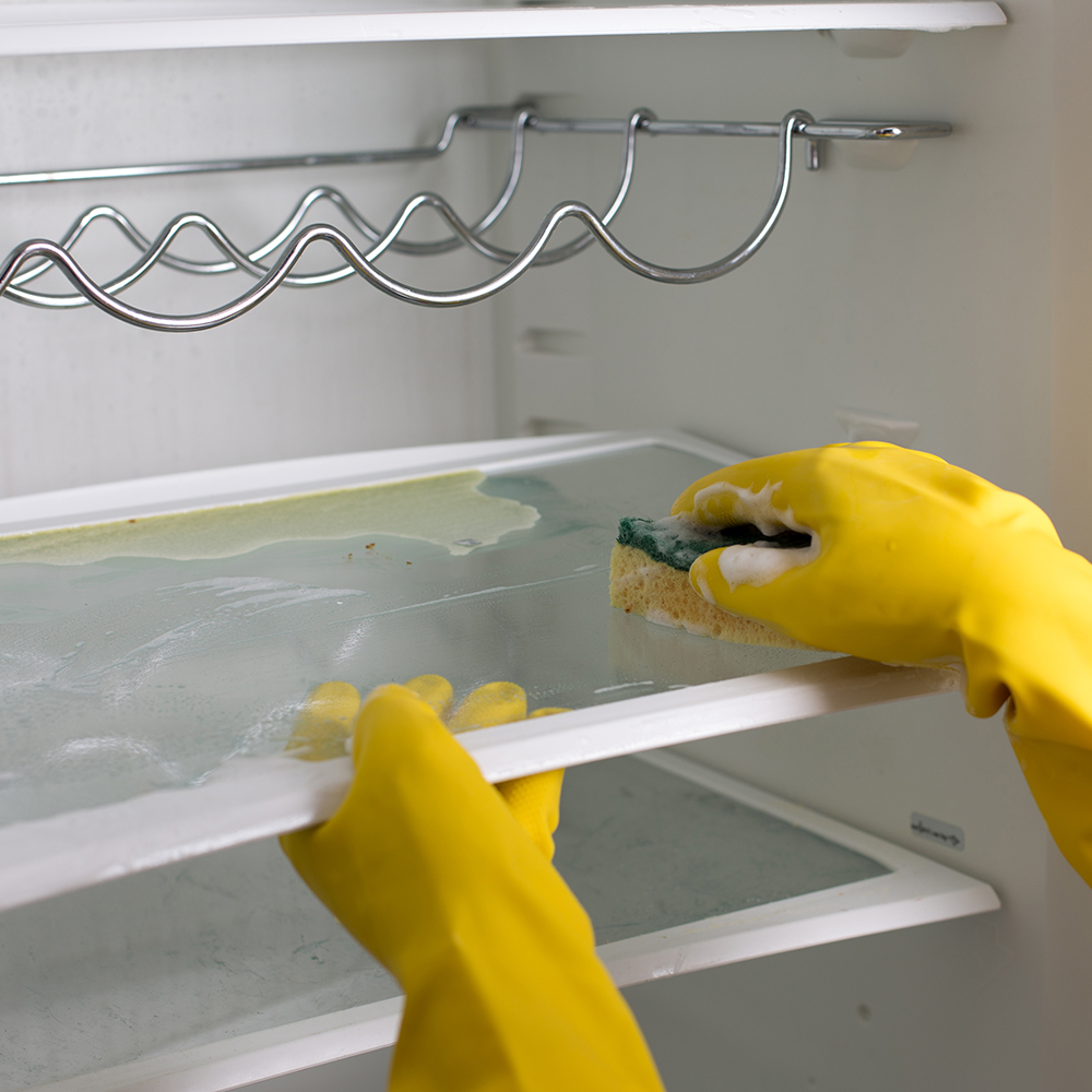 How to clean a fridge