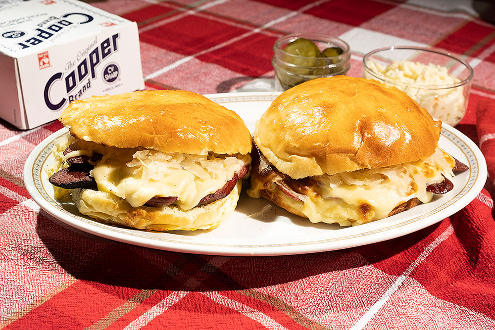 Wisconsin Grilled Cheese Sandwich with Cooper® Sharp White Cheese