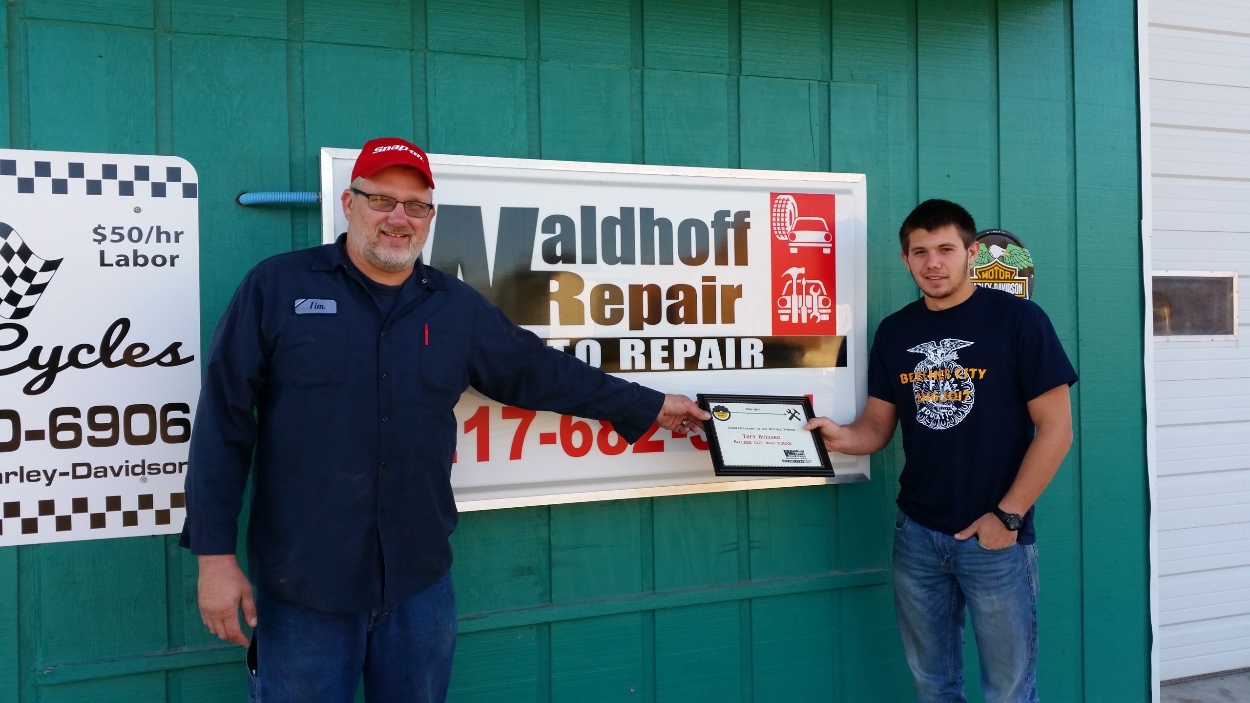 Beecher City High School Student Earns ‘Top Shop’ Award Effingham Radio