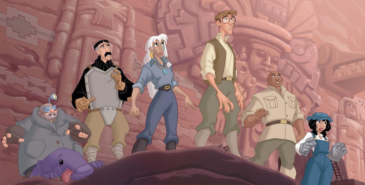 Atlantis Milo’s Return (film) D23