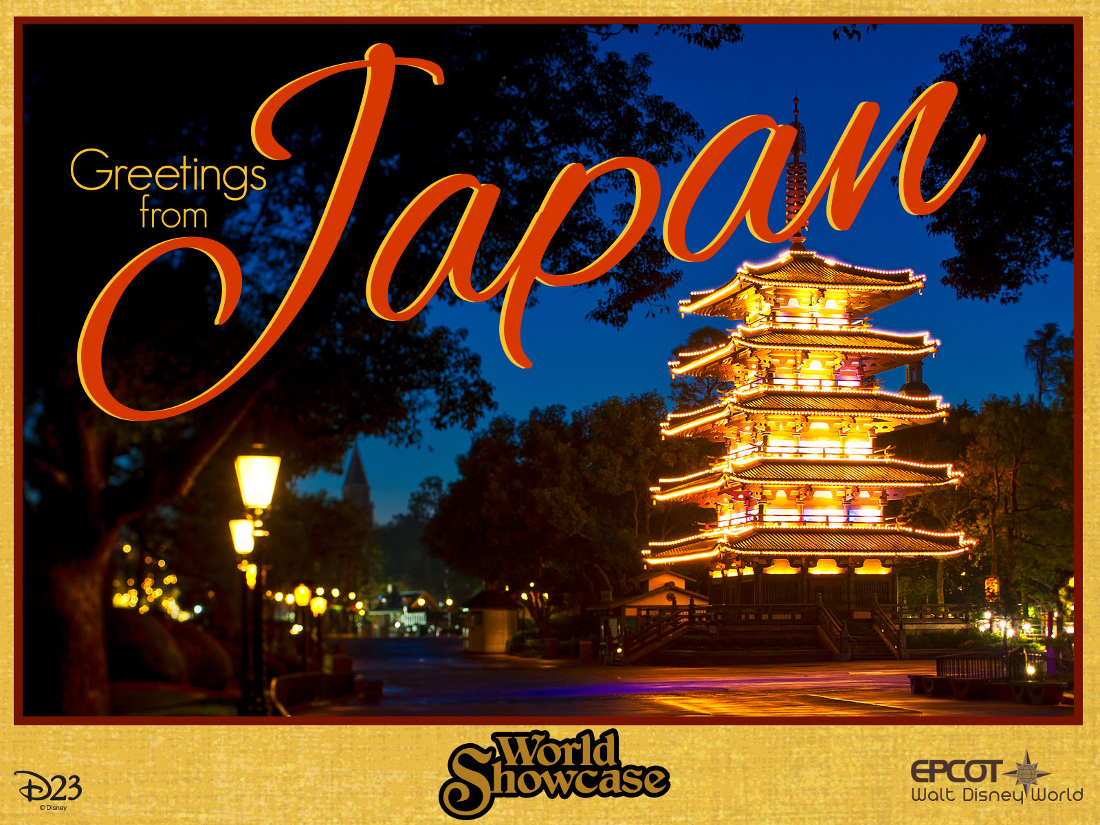 Hello from World Showcase! 11 Postcards for the Epcot Explorer D23