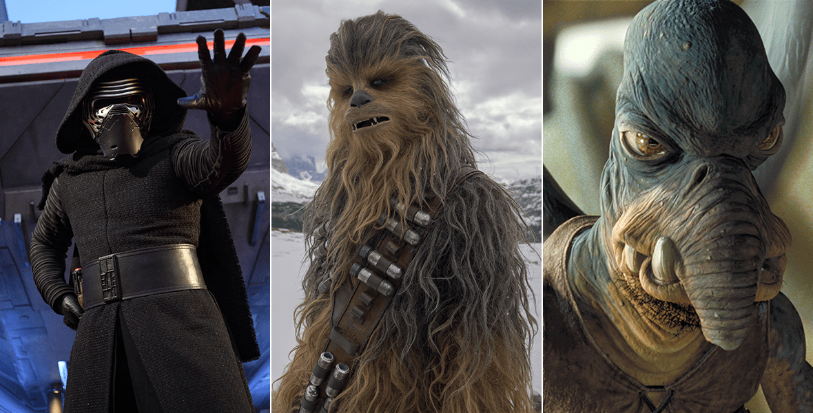 Creatures, Droids, and Aliens Meet the Fantastical Figures of Star