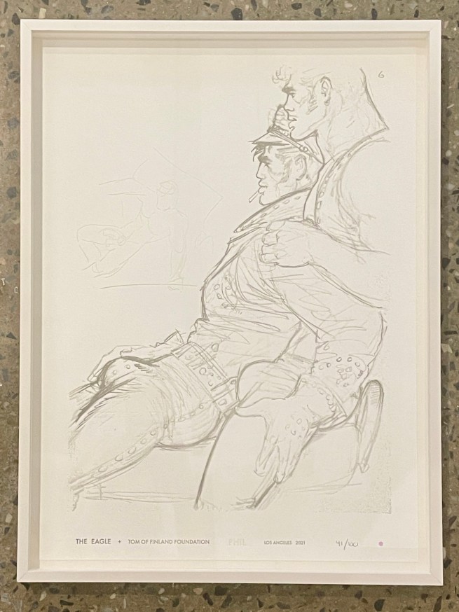 Tom of Finland The Renegades [Framed Print] Printed Matter