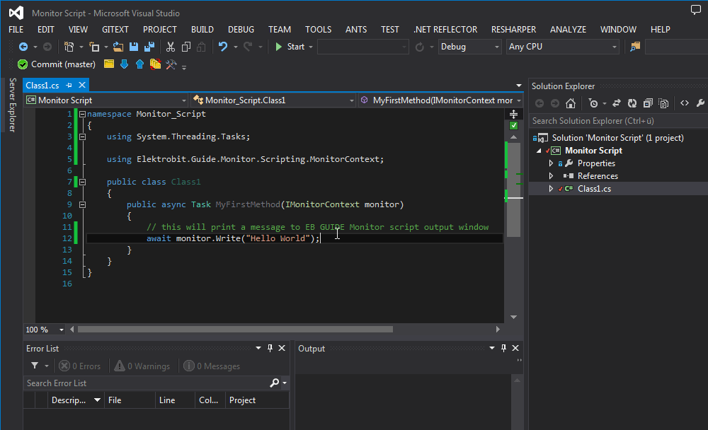 EB GUIDE Monitor Scripts Top Tips and Tricks Part II Elektrobit