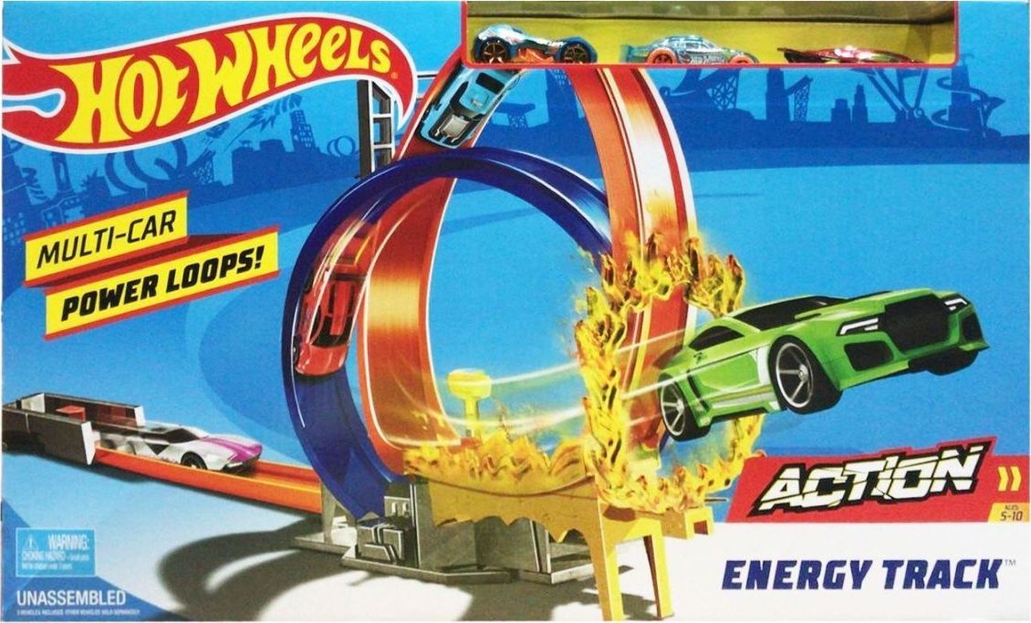 Hot Wheels Energy Track Action hrací set Zbozi.cz