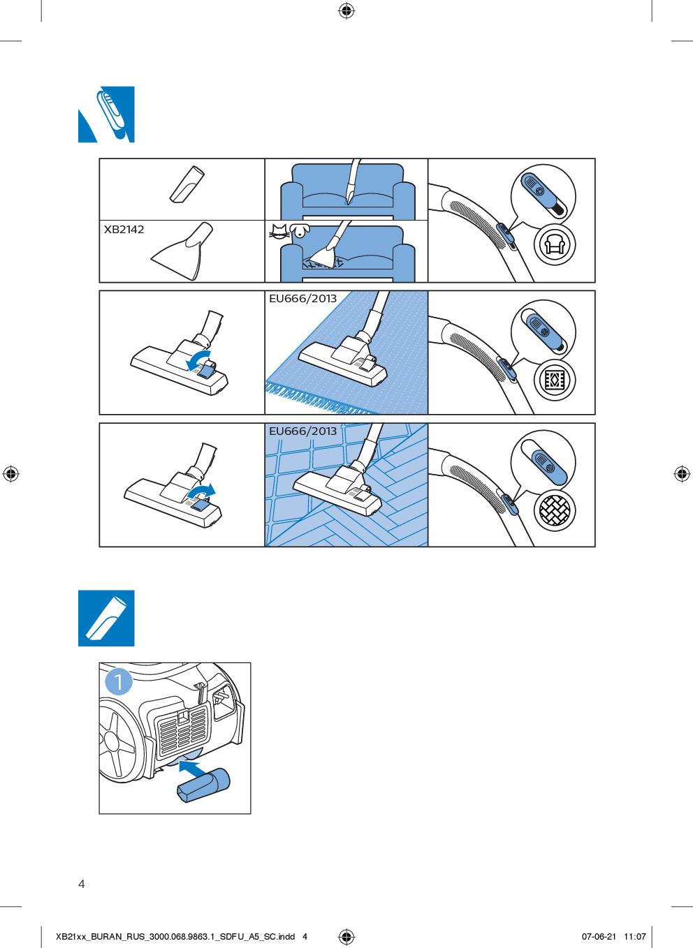 Návod k použití Philips 2000 Series XB2125/09 Zbozi.cz