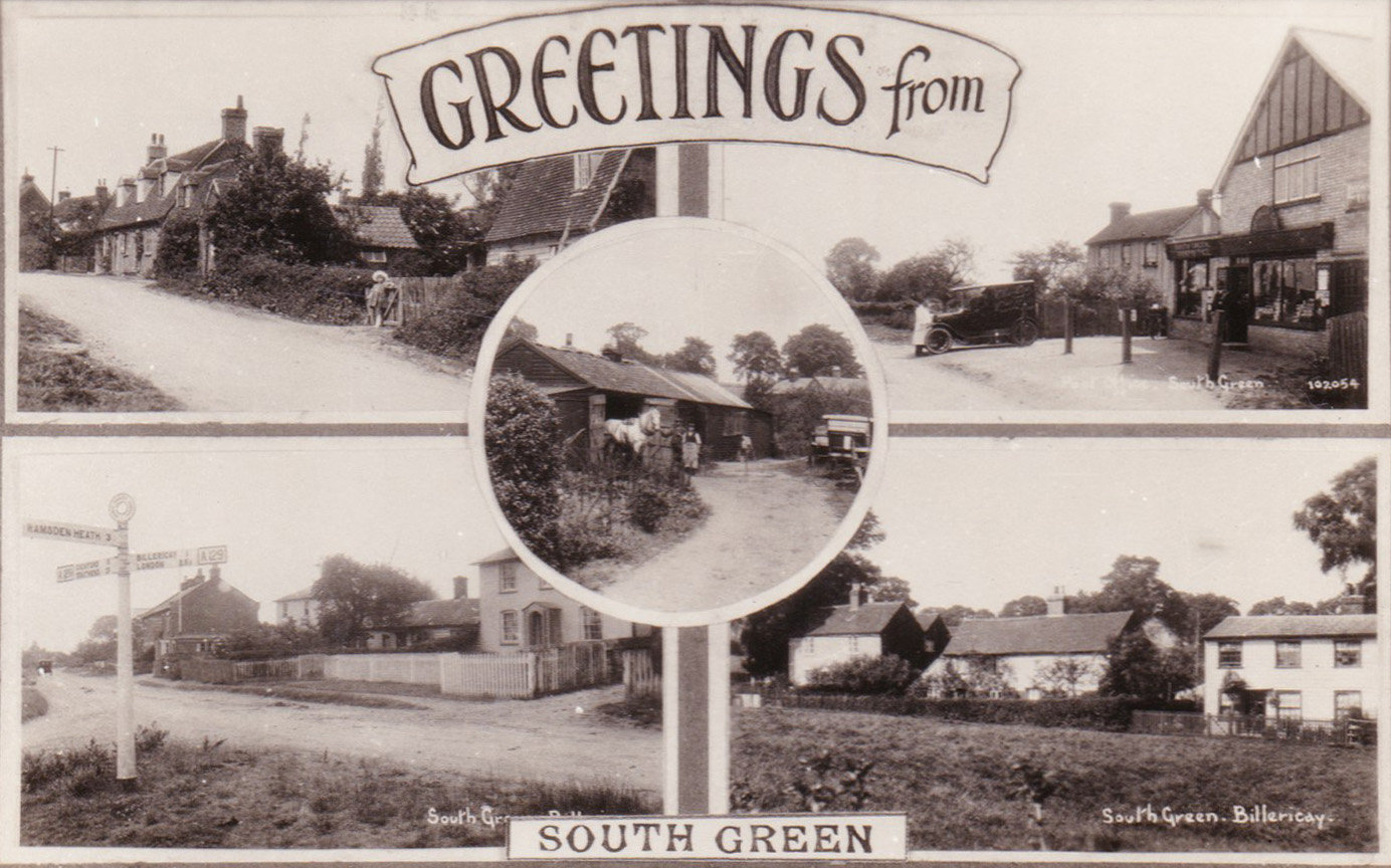 Postcards of South Green South Green Billericay Community Archive