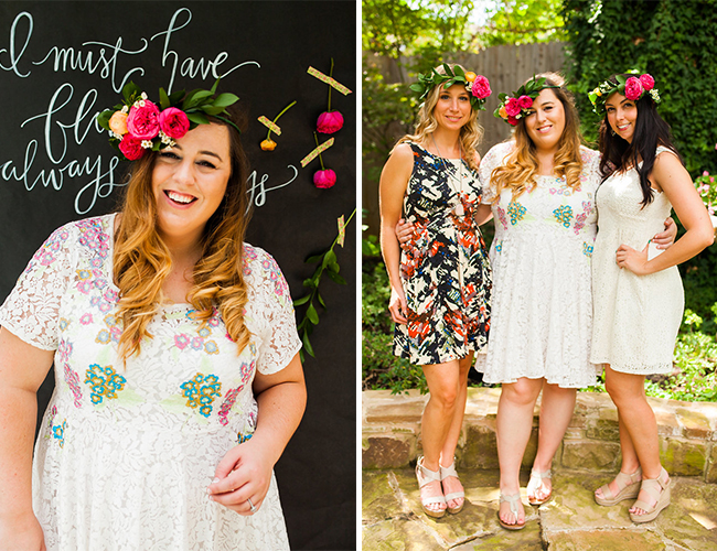 Inspired By This Flower Crown Crafting Bridal Shower