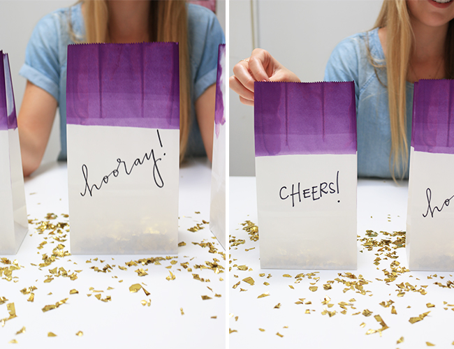 DIY Confetti Bags for Your Wedding Inspired By This