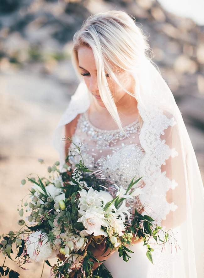 Inspired By This Massachusetts Seaside Bridal Inspiration