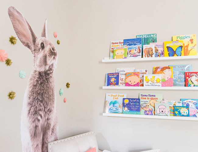 Inspired By This Pink & Purple Floral Nursery