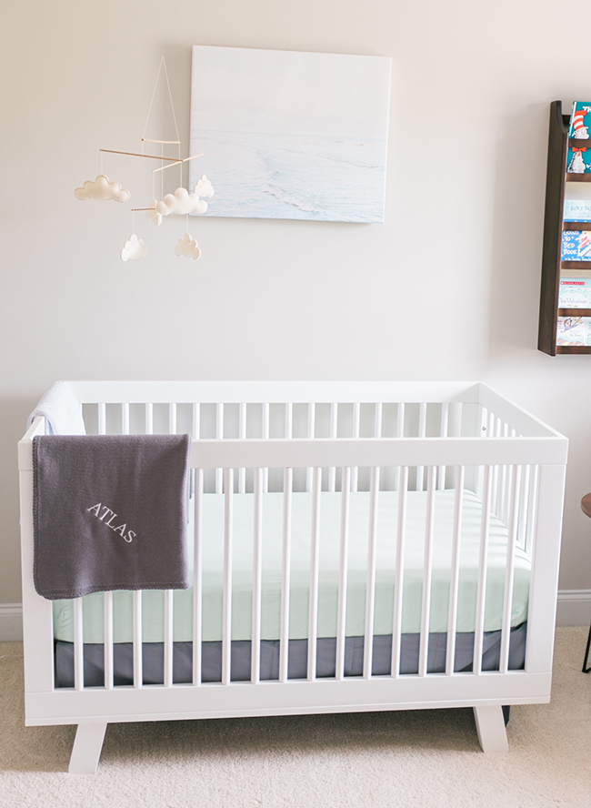 Blue & Gray Travel Inspired Nursery Inspired By This